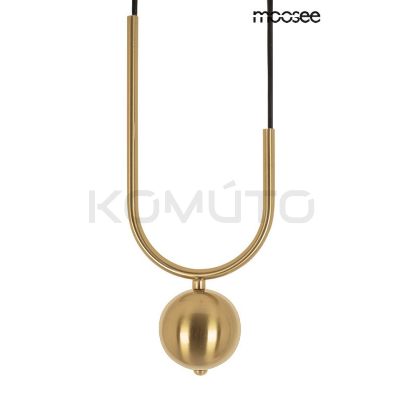 Asymetryczna Lampa wisząca Lift złota – elegancja i luksus