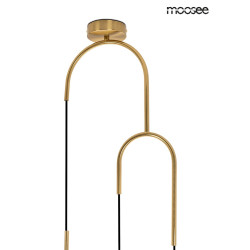 Asymetryczna Lampa wisząca Lift złota – elegancja i luksus