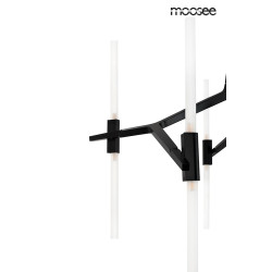 Lampa Wisząca glamour Candelabr 10 geometryczna nowoczesna