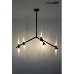 Lampa Wisząca glamour Candelabr 10 geometryczna nowoczesna