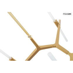 Lampa Wisząca glamour Candelabr 10 złota nowoczesna Lampa Wisząca glamour Candelabr 10 złota nowoczesna