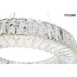 Lampa ALLISIA 80 – kryształowy blask i złoty akcent Lampa ALLISIA 80 – kryształowy blask i złoty akcent