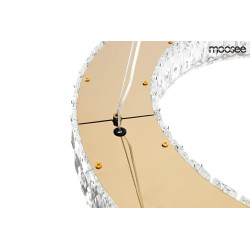 Lampa ALLISIA 80 – kryształowy blask i złoty akcent Lampa ALLISIA 80 – kryształowy blask i złoty akcent