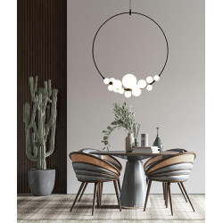 Lampa wisząca ROCIO elegancki design i mocne światło 14 kloszy Lampa wisząca ROCIO elegancki design i mocne światło 14 kloszy