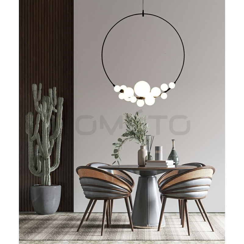 Lampa wisząca ROCIO elegancki design i mocne światło 14 kloszy Lampa wisząca ROCIO elegancki design i mocne światło 14 kloszy