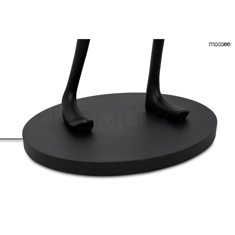 Lampa stojąca rzeźba Człowiek Human czarna | Lampa podłogowa Lampa stojąca rzeźba Człowiek Human czarna | Lampa podłogowa