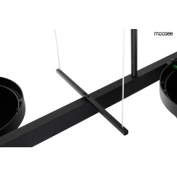 Lampa wisząca Plant Line lampa pozioma z trzema doniczkami  Lampa wisząca Plant Line lampa pozioma z trzema doniczkami