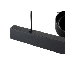 Lampa wisząca Plant Line lampa pozioma z trzema doniczkami  Lampa wisząca Plant Line lampa pozioma z trzema doniczkami