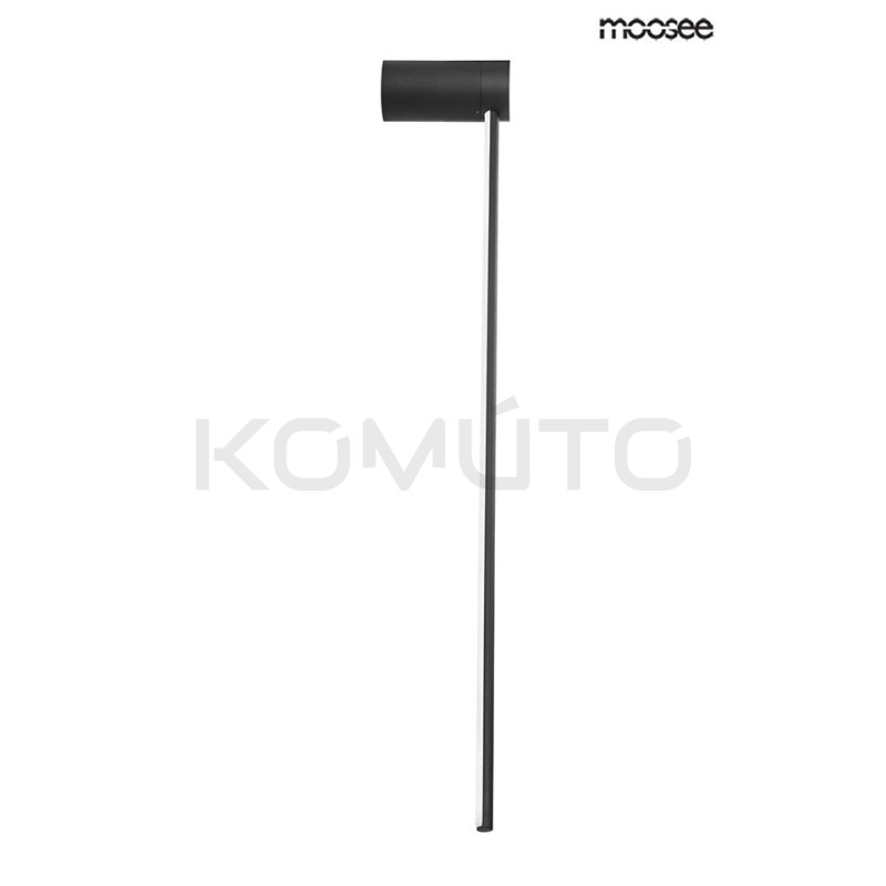 Kinkiet Ombre 80 czarny pionowa sopel Kinkiet Ombre 80 czarny pionowa sopel