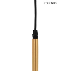 Lampa wisząca RIVA 2 złota nowoczesna prosta forma