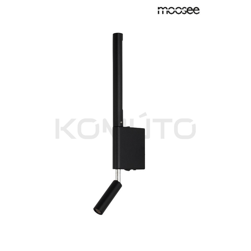 Kinkiet nowoczesny regulowany PERISCOPE czarny Kinkiet nowoczesny regulowany PERISCOPE czarny