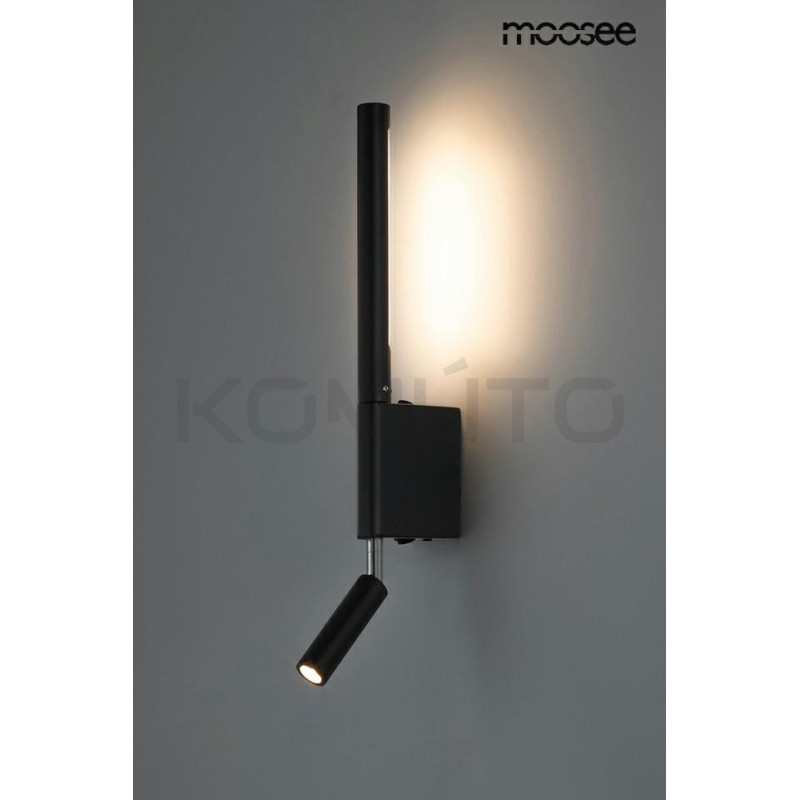 Kinkiet nowoczesny regulowany PERISCOPE czarny Kinkiet nowoczesny regulowany PERISCOPE czarny