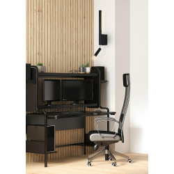 Kinkiet nowoczesny regulowany PERISCOPE czarny Kinkiet nowoczesny regulowany PERISCOPE czarny