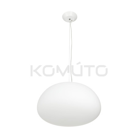 LAMPA WISZĄCA LUCIDUM FLAT BIAŁA 40 CM