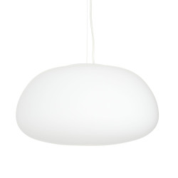 LAMPA WISZĄCA LUCIDUM FLAT BIAŁA 40 CM