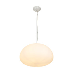 LAMPA WISZĄCA LUCIDUM FLAT BIAŁA 40 CM