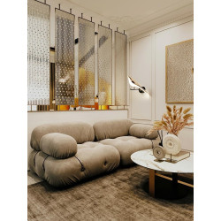 Kinkiet glamour BIRD ptaszek złoty słowik na gałązce