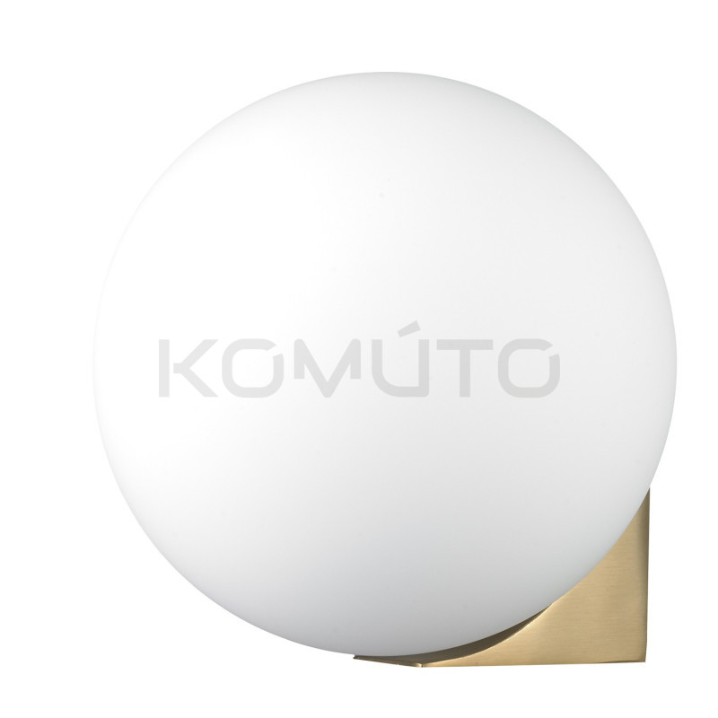 Kinkiet glamour DOT BOLL 15 kula biała