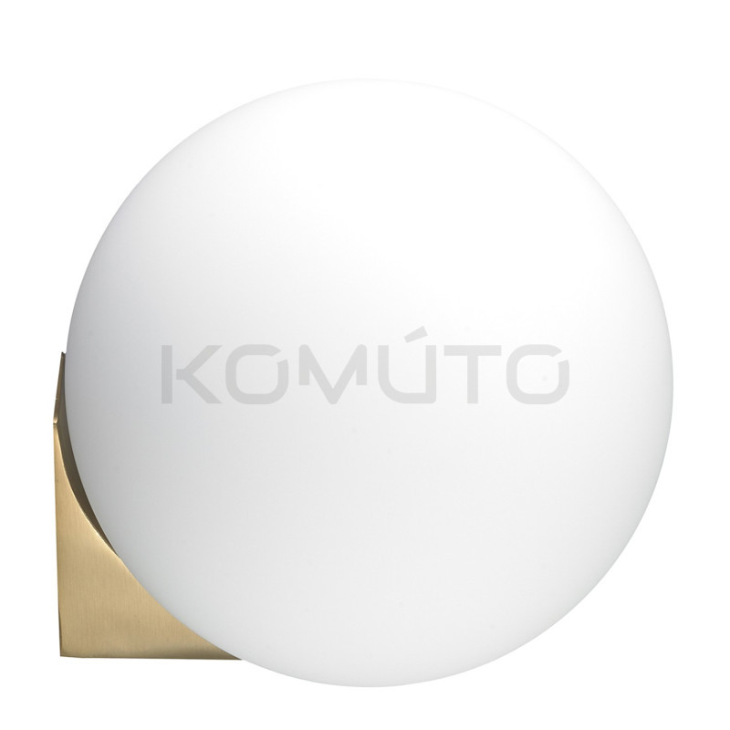 Kinkiet glamour DOT BOLL 15 kula biała