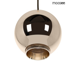 Lampa wisząca glamour OJO złota regulacja światła