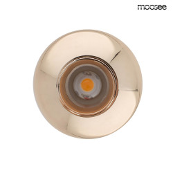 Lampa wisząca glamour OJO złota regulacja światła