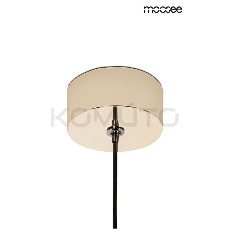 Lampa wisząca glamour OJO złota regulacja światła