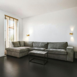 Kinkiet glamour Eos złoty światło dwustronne