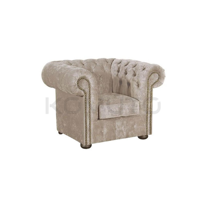 Fotel Chesterfield Classic plusz tkanina Fotel Chesterfield Classic plusz tkanina