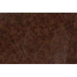 Fotel z metalowym tyłem EGG AVIATOR PU eko-skóra brązowa