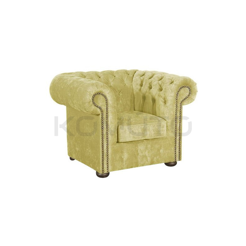 Fotel Chesterfield Classic plusz tkanina Fotel Chesterfield Classic plusz tkanina