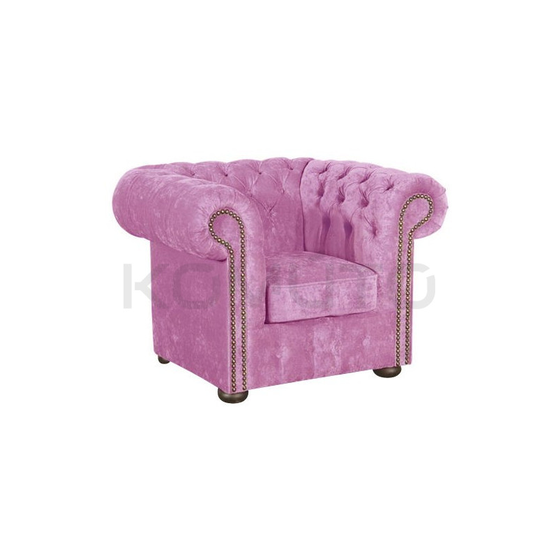 Fotel Chesterfield Classic plusz tkanina Fotel Chesterfield Classic plusz tkanina