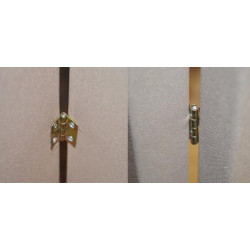 Parawan pokojowy Home biały, ecru, szary, brązowy, beżowy