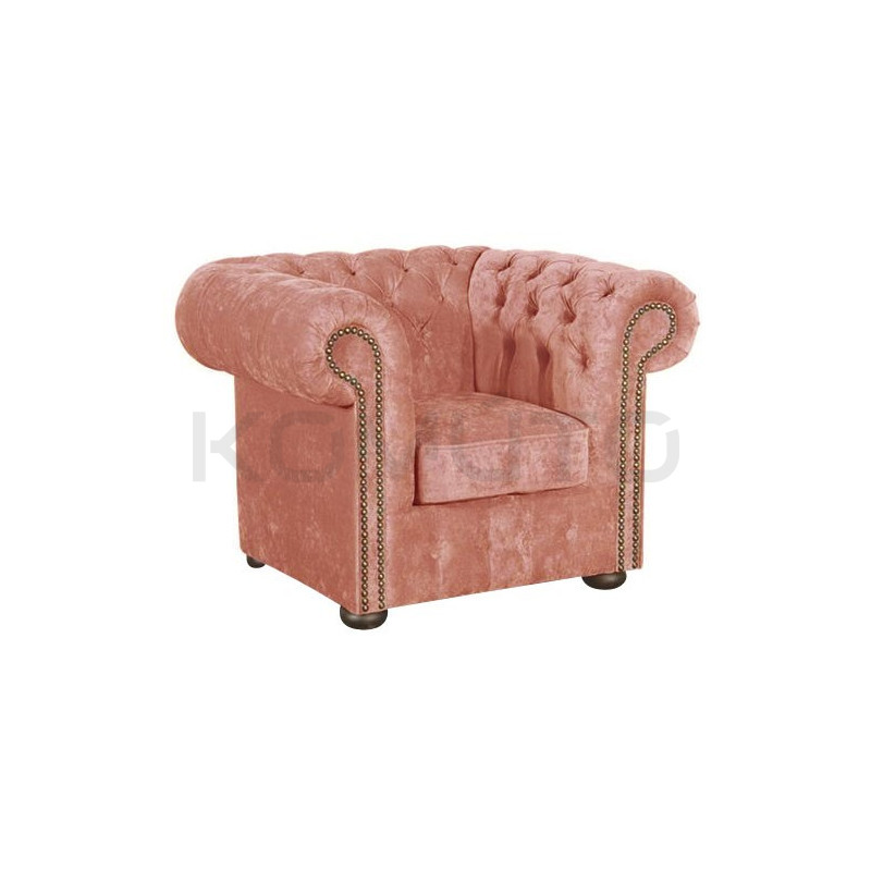 Fotel Chesterfield Classic plusz tkanina Fotel Chesterfield Classic plusz tkanina