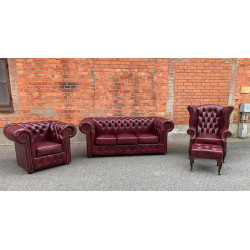 Skórzana Sofa Chesterfield Classic 3 osobowa Skórzana Sofa Chesterfield Classic 3 osobowa