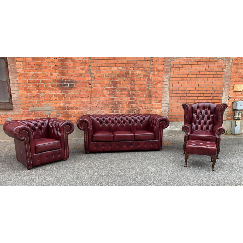 Skórzana Sofa Chesterfield Classic 3 osobowa Skórzana Sofa Chesterfield Classic 3 osobowa