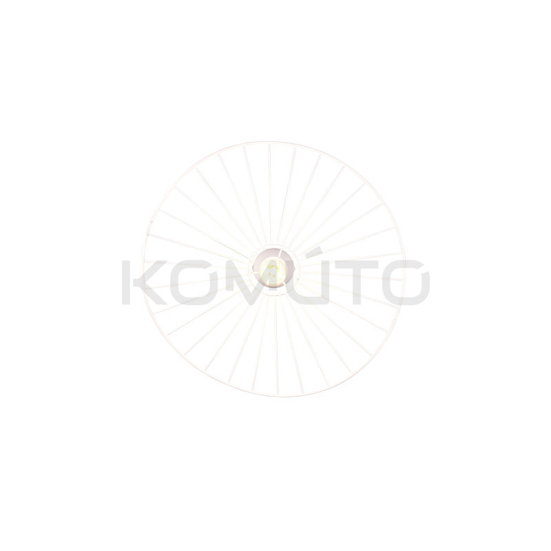 Plafon Capello Kapelusz Fi 60 metalowy do przedpokoju kuchni