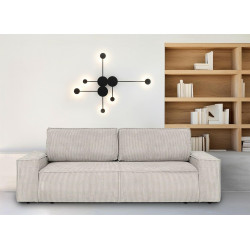 Sofa z funkcją spania i z pojemnikiem na pościel Pillow 4 os. Sofa z funkcją spania i z pojemnikiem na pościel Pillow 4 os.