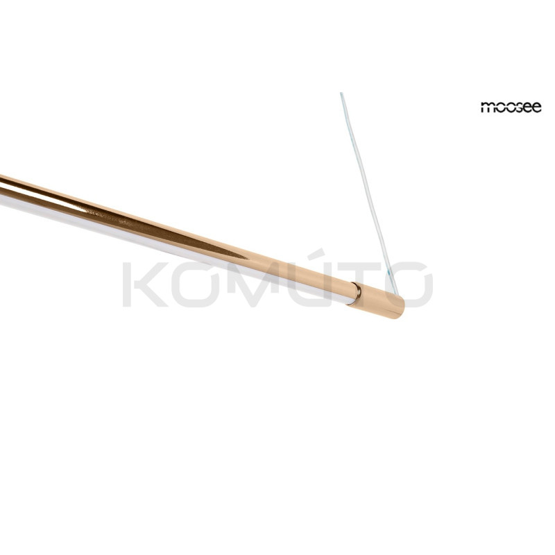 Lampa wisząca pozioma glamour OMBRE LEVEL 100 złota Lampa wisząca pozioma glamour OMBRE LEVEL 100 złota