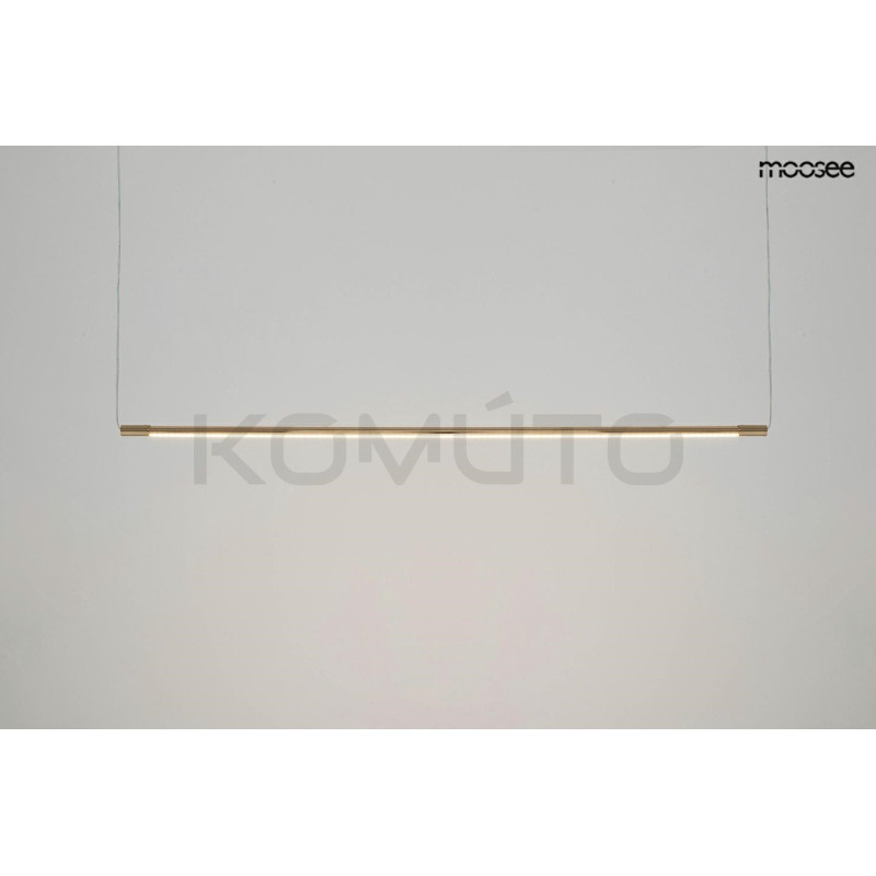 Lampa wisząca pozioma glamour OMBRE LEVEL 100 złota Lampa wisząca pozioma glamour OMBRE LEVEL 100 złota