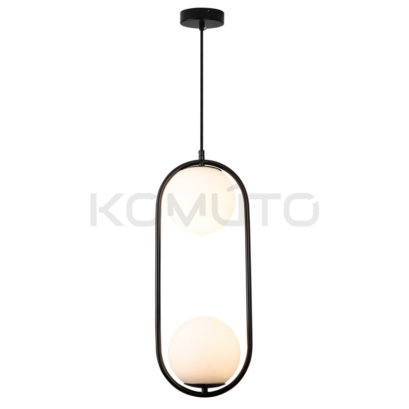 Lampa wisząca COSTA DUO Aurelia białe kule Lampa wisząca COSTA DUO Aurelia białe kule