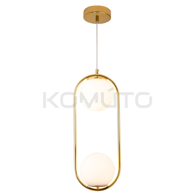 Lampa wisząca COSTA DUO Aurelia białe kule Lampa wisząca COSTA DUO Aurelia białe kule