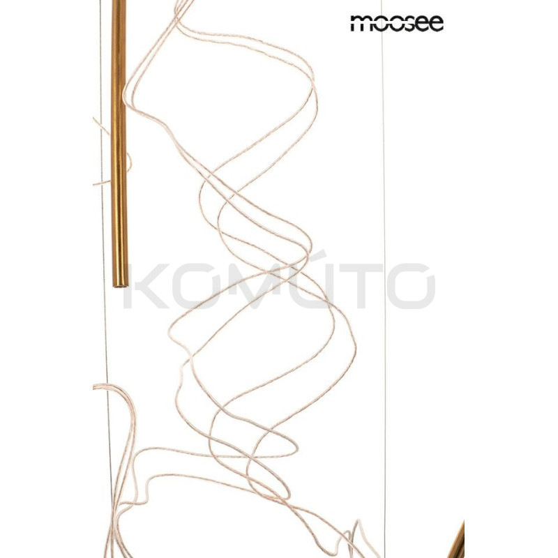 Lampa wisząca TULIPPE 14 LINE glamour złota Lampa wisząca TULIPPE 14 LINE glamour złota