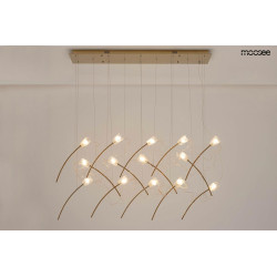 Lampa wisząca TULIPPE 14 LINE glamour złota Lampa wisząca TULIPPE 14 LINE glamour złota