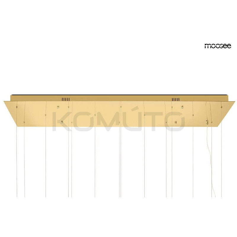 Lampa wisząca TULIPPE 14 LINE glamour złota Lampa wisząca TULIPPE 14 LINE glamour złota