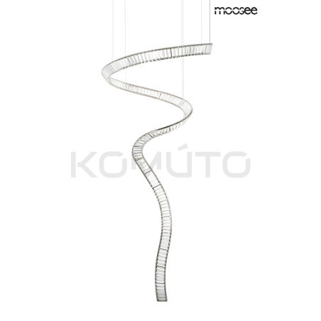 Lampa wisząca glamour WAVE CORDON 1A chrom