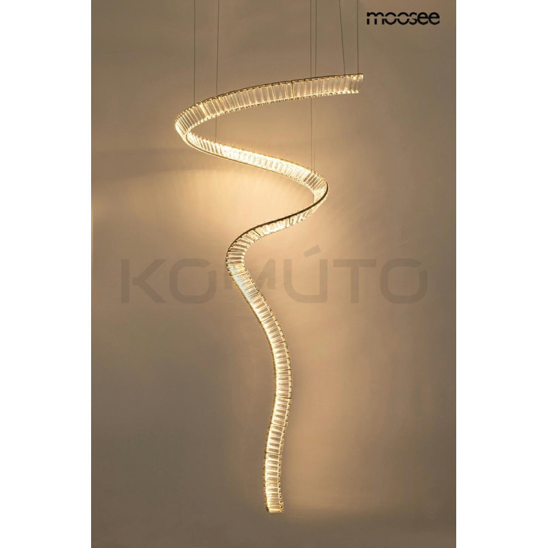 Lampa wisząca glamour WAVE CORDON 1A chrom Lampa wisząca glamour WAVE CORDON 1A chrom