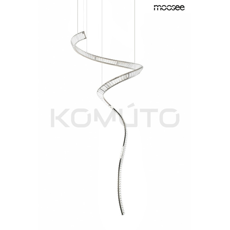 Lampa wisząca glamour WAVE CORDON 1A chrom Lampa wisząca glamour WAVE CORDON 1A chrom