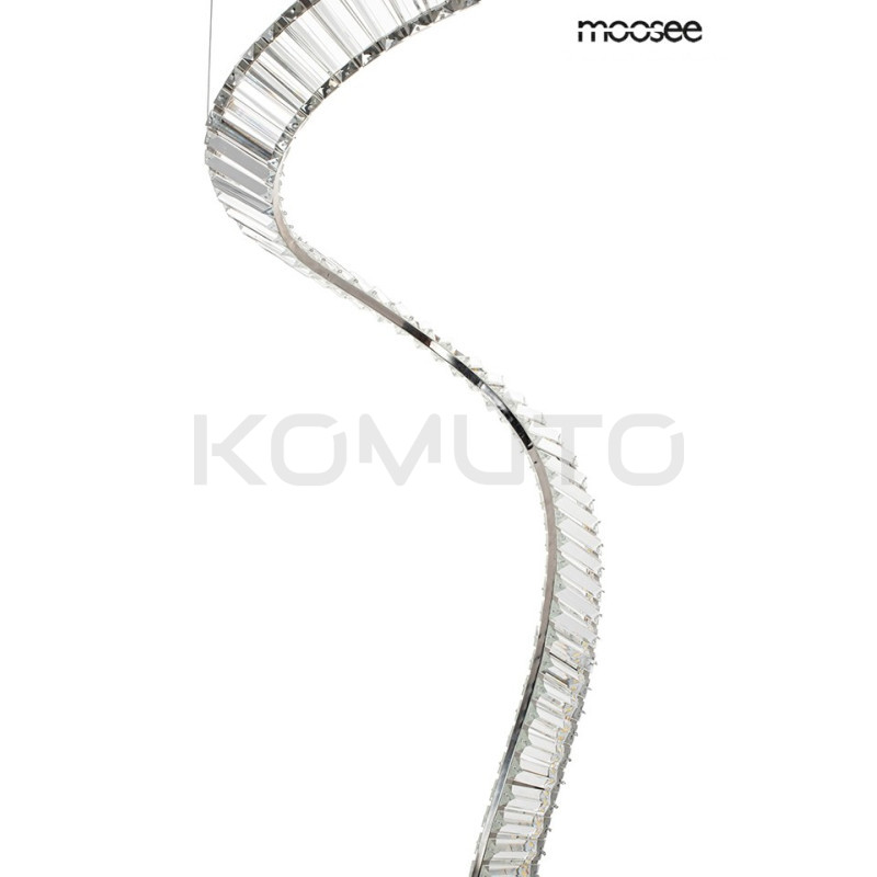 Lampa wisząca glamour WAVE CORDON 1A chrom Lampa wisząca glamour WAVE CORDON 1A chrom