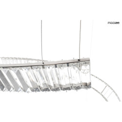 Lampa wisząca glamour WAVE CORDON 1A chrom Lampa wisząca glamour WAVE CORDON 1A chrom