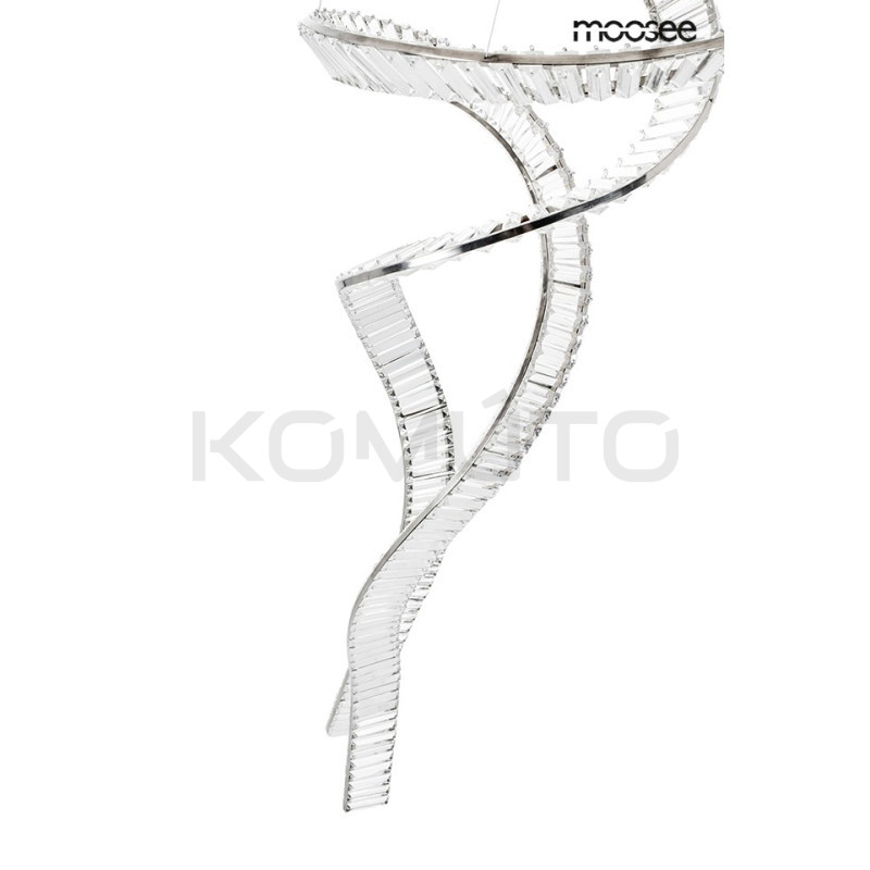 Lampa wisząca glamour WAVE CORDON podwójna 2B chrom Lampa wisząca glamour WAVE CORDON podwójna 2B chrom